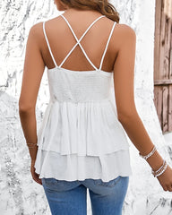 Elegant Lace Slim Cami Top