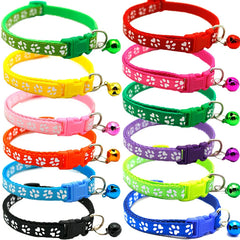 Colorful Cartoon Bell Pet Collar