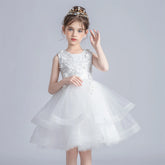 Pearl Cake Princess Party Dress
