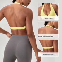 Naked Feeling Criss-Cross Yoga Bra