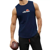 Gym Tank Top Running Sleeveless Shirt Fitness Workout Vest Men Basketball Jersey Training Bodybuilding Workout Stringer Singlets