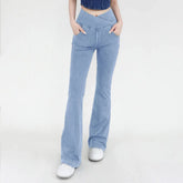 Hip Lifting Flared Yoga Jeans