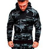 Outdoor Casual Tracksuits Mens Hoodies Military Army Tactical Combat Hoody Pullover Tops Camouflage Hunting Fishing Sweatshirts