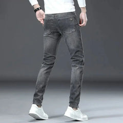 Slim Light Wash Denim Jeans