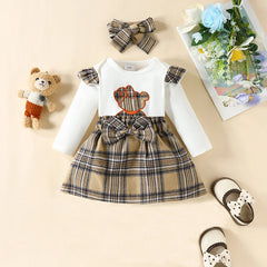 Sweet Bear Baby Three-Piece Set