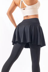 Women's 2-in-1 Yoga Skort – High-Waisted Butt-Lifting, Slim Shaping, Hidden Pockets, Luxury All-Season Pants