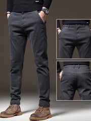 High End Casual Straight Pants