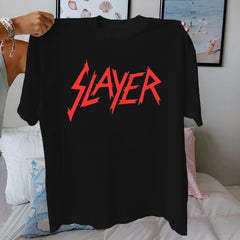 Slayer Graphic Cotton T-Shirt