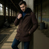 Long Zippered Casual Trench Coat