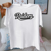 Raiders Bold Script Graphic Cotton T-Shirt