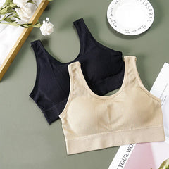 Sport Bra Breathable Inner and Outer Wear Vest Women Athletic Undergarment Gather Sports Underwear Quick Dry Workout Top
