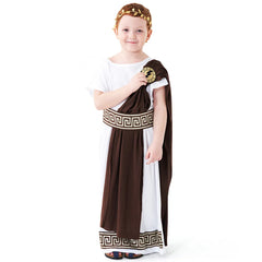 Roman Toga Kids Costume Set
