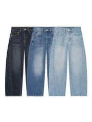Baggy Straight Denim Street Jeans