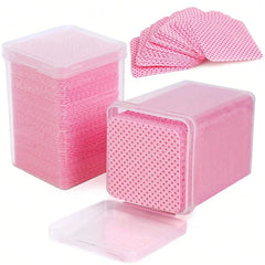 Lint Free Cotton Pads Nail Polish Remover Wipes Cleaning Tool Nail Art Cleaning Wipes Tips UV Gel Polish Removal Pad Paper Wipes