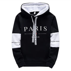 Men's Tracksuit 2 Pcs Sets Print Casual Hooded Sweatshirts Outdoors Sports Jogging Clothing Classic Fashion Single Hoodie Pants