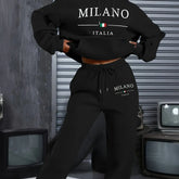 Women’s MILANO ITALIA Hoodie & Sweatpants Set
