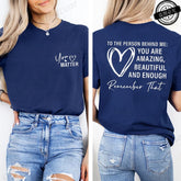 KUCLUT Kind Message Oversized Tee