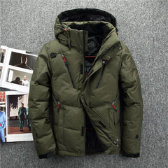 White Duck Down Parka