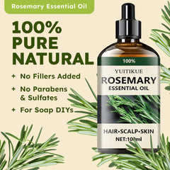 Pure Rosemary Aromatherapy Hair Oil