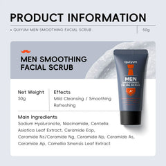 Men's Smooth Facial Scrub 50g Cleansing Pores Men's Skin Care Products