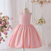 Elegant Bridesmaid Princess Girls Dress