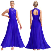 Shiny Lyrical Rhinestone Maxi Dress