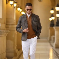 Quarter Zip Knit Pullover