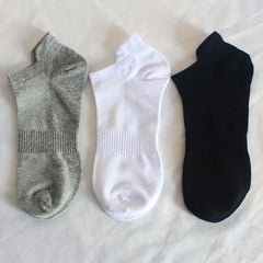 Breathable Cotton Low Tube Socks