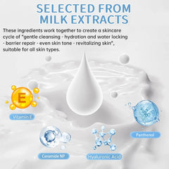 Milk Moisturizer Serum Face Hydrating Collagen Firming For Face Nourishing Smooth Skin Korean Glass Skin Care