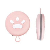 Pet silicone folding bowl dual-purpose water and food feeding bowl outdoor portable folding storage cat pet bowl Pet supplies