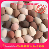 Coffee Tone Makeup Sponge Set