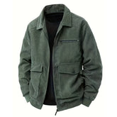 Corduroy Multi Pocket Cargo Jacket