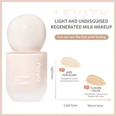 NOVO Moisturizing Lightweight Foundation Make-Up Can Create Natural And Soft Skin With Good Makeup Holding And Blemish Effect,