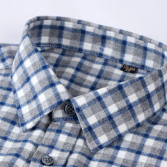 Striped Cotton Long Sleeve Shirt