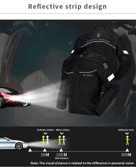 Reflective Protective Riding Jacket