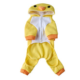 Yellow Chicken Pet Holiday Costume
