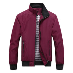 Slim Casual Bomber Travel Jacket