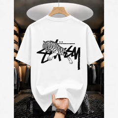 2026 Summer New Women's T-shirts Luxury Printed Top Pattern Short Sleeve Hip Hop T-shirt Men's Clothing Women's Alphabet T Shirt