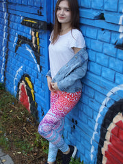 Leggings for Women - Soft Athletic Tummy Control Yoga Pants for Cycling Dance Tights