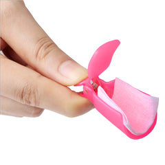 LULAA 10Pcs/16Pcs Plastic Nail Art Soak Off Cap Clip UV Gel Polish Remover Wrap Tool for Fingernail Removal Soak Off Clips