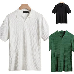 Slim Knit Breathable Business Polo