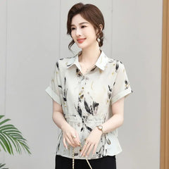 Printed Summer Casual Shirt Women