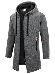 Oversized Streetwear Hooded Zip Jacket