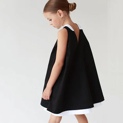 Elegant Black Girls Party Dress