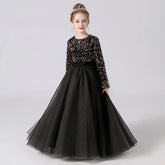 Classic Girls Chiffon Ball Gown
