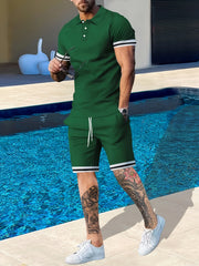 Travel Polo Short Set