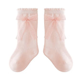 Princess Lace Bow Baby Socks