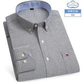 Oxford Striped Cotton Casual Shirt