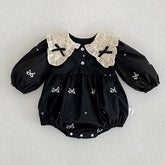 Autumn Cotton Baby Girl Bodysuit