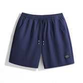 Textured Fabric Breathable Beach Shorts